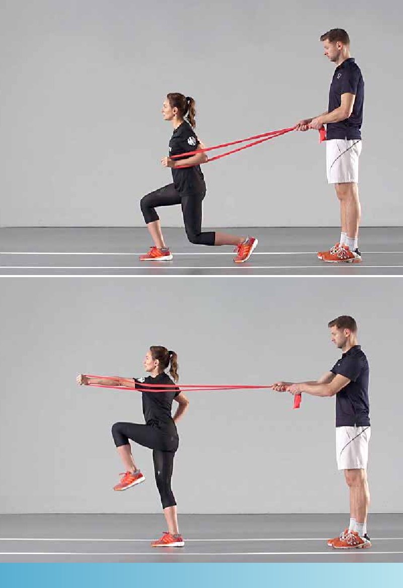 1-Arm Press with Mini-Band